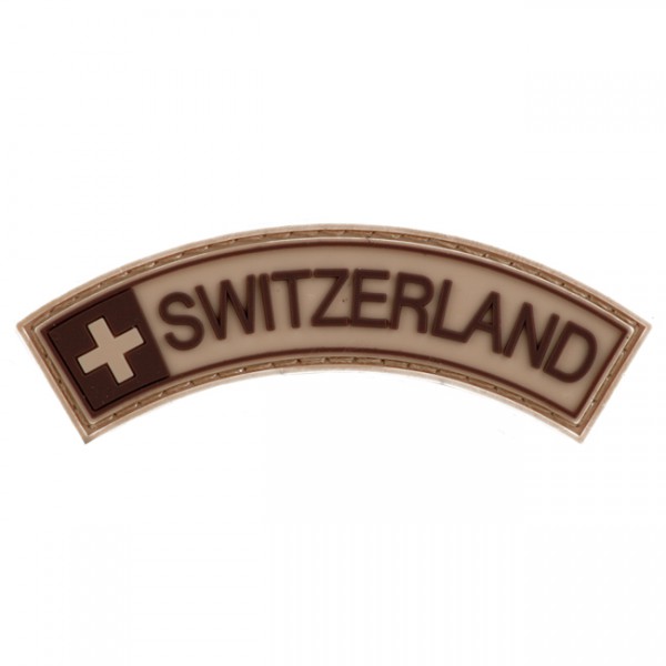 Pitchfork Switzerland Tab Patch - Tan