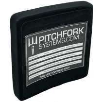 Pitchfork NIJ Level IV 6x6 Inch Single Curve Stand Alone Side Plate