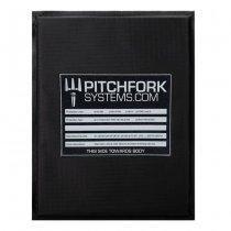 Pitchfork NIJ Level IIIA 6x8 Inch Side Soft Armour Plate