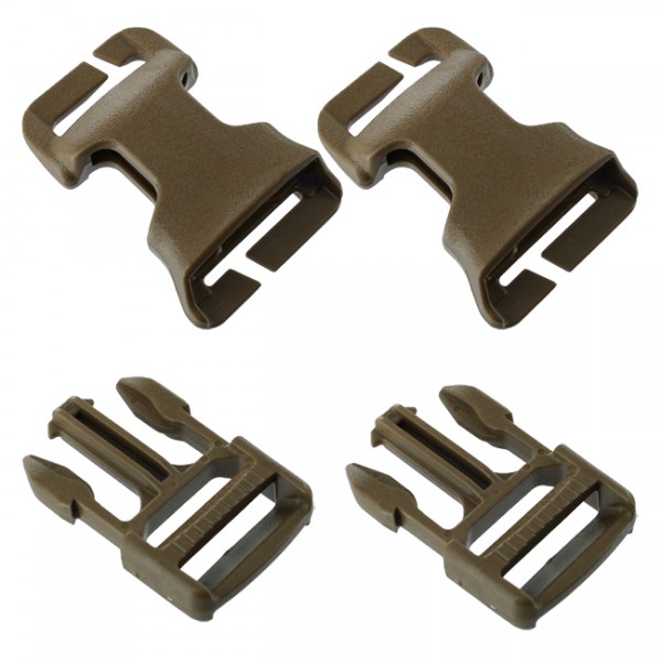 ITW Nexus GT QASM 1 Inch Set - Coyote Brown