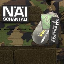 Pitchfork Näi Schantal Patch - Black
