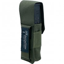 Pitchfork Closed Single Pistol Magazine Pouch - Ranger Green