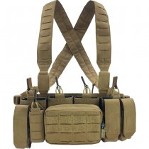 Pitchfork MCR Modular Chest Rig Complete Set - Coyote