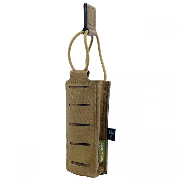 Pitchfork Open Single SMG Magazine Pouch - Coyote