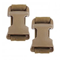 Pitchfork QASM Plate Carrier & Chest Rig Adapter Set - Coyote