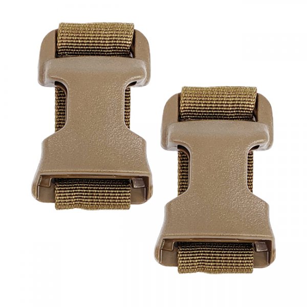 Pitchfork QASM Plate Carrier & Chest Rig Adapter Set - Coyote