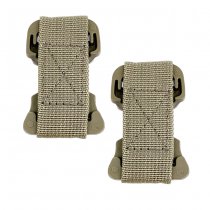 Pitchfork QASM Plate Carrier & Chest Rig Adapter Set - Tan