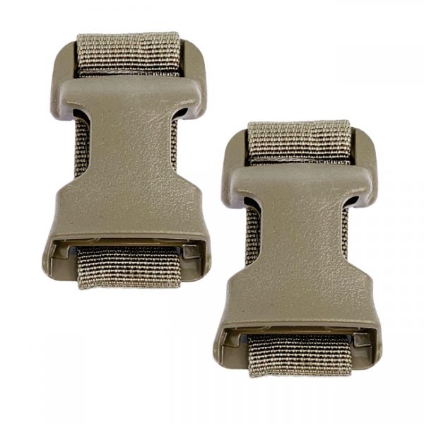 Pitchfork QASM Plate Carrier & Chest Rig Adapter Set - Tan