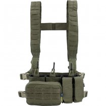 Pitchfork MicroMod Rifle Chest Rig Complete Set - Ranger Green