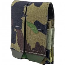 Pitchfork Closed Double Pistol Magazine Pouch - SwissCamo