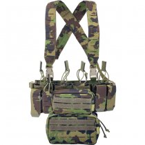 Pitchfork MCR Modular Chest Rig Complete Set - SwissCamo