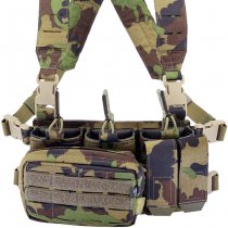 Pitchfork MicroMod Rifle Chest Rig Complete Set - SwissCamo