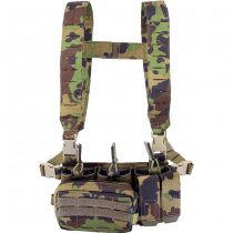 Pitchfork MicroMod Rifle Chest Rig Complete Set - SwissCamo