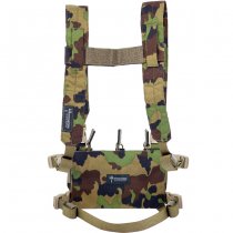 Pitchfork MicroMod Rifle Chest Rig Complete Set - SwissCamo