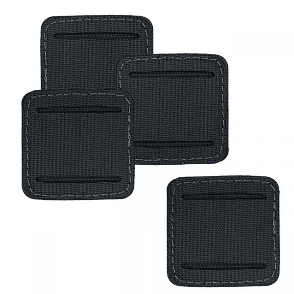 Pitchfork Hook & Loop MOLLE Adapter - Black