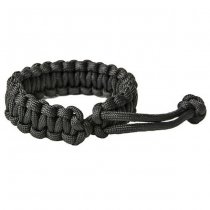 Pitchfork Paracord Bracelet Knotted - Black S