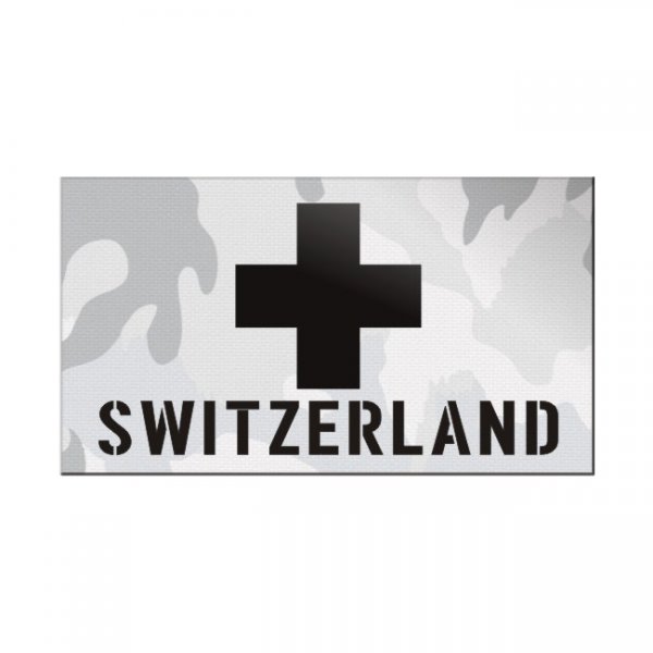 Pitchfork Switzerland IR Print Patch - SwissCamo Alpine