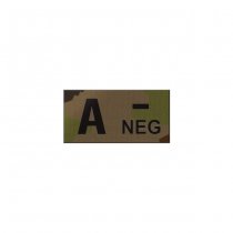 Pitchfork A NEG Blood Type IR Patch - Woodland 90