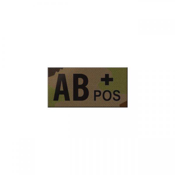 Pitchfork AB POS Blood Type IR Patch - SwissCamo