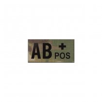 Pitchfork AB POS Blood Type IR Patch - Multicam