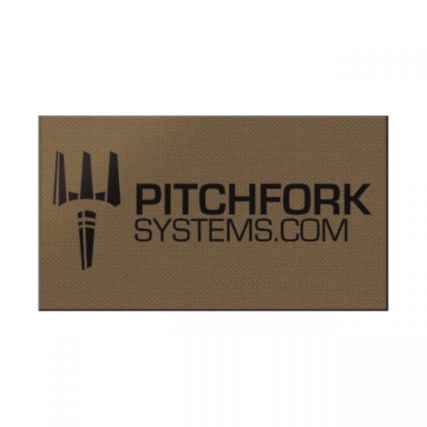 Pitchfork IR Brand Print Patch - Coyote