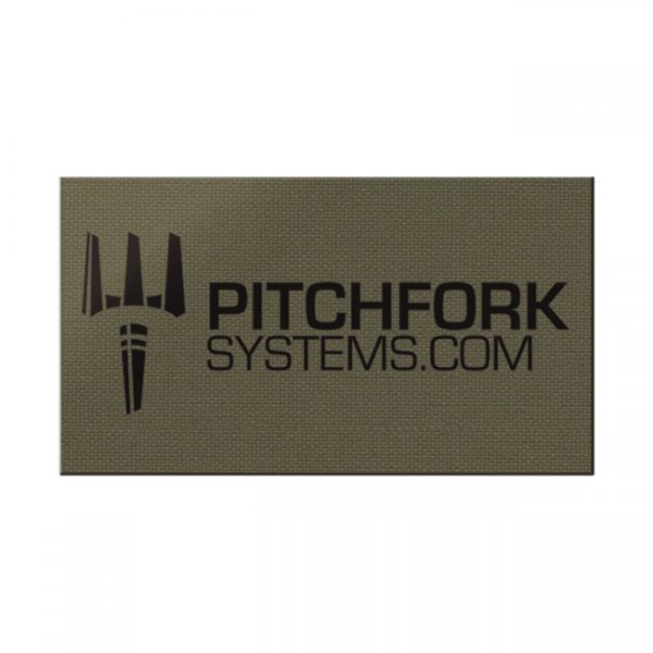 Pitchfork IR Brand Print Patch - Ranger Green