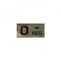 Pitchfork O NEG Blood Type IR Patch - Multicam