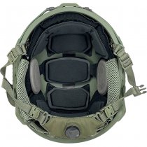 Pitchfork FAST Ballistic Combat Helmet High Cut - Coyote - Deluxe - M/L