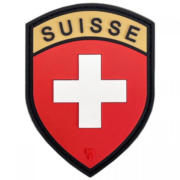 Pitchfork Suisse Shield Patch - Color